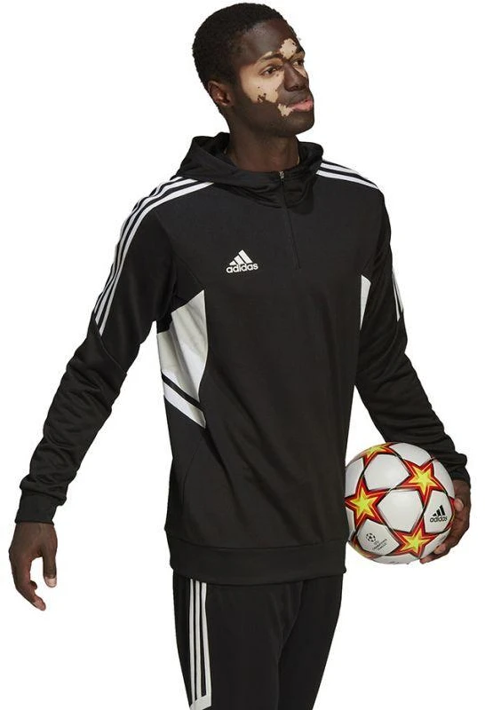 Adidas Condivo 22 sportinis džemperis su gobtuvu, vyrams, M dydis, HD7006