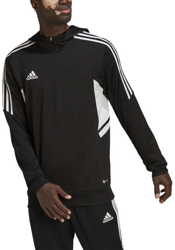 Adidas Condivo 22 sportinis džemperis su gobtuvu, vyrams, M dydis, HD7006