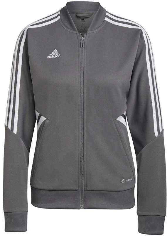 adidas Condivo 22 treniruočių striukė su užtrauktuku per visą ilgį W HD2280 sportinis megztinis