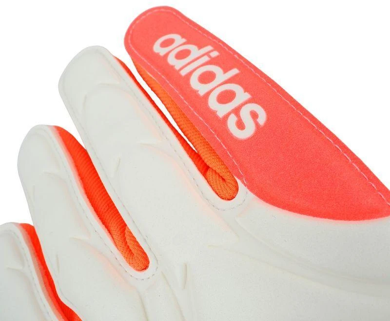 adidas Copa League Vartininko pirštinės Baltos ir oranžinės JN5343
