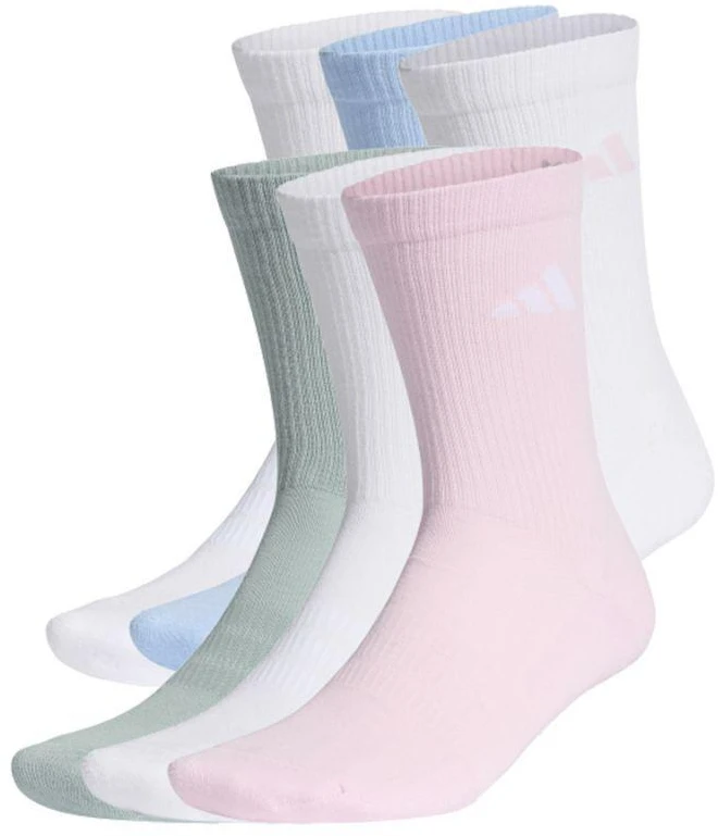 Adidas Cushioned Crew kojinės, 6 poros, JZ7644