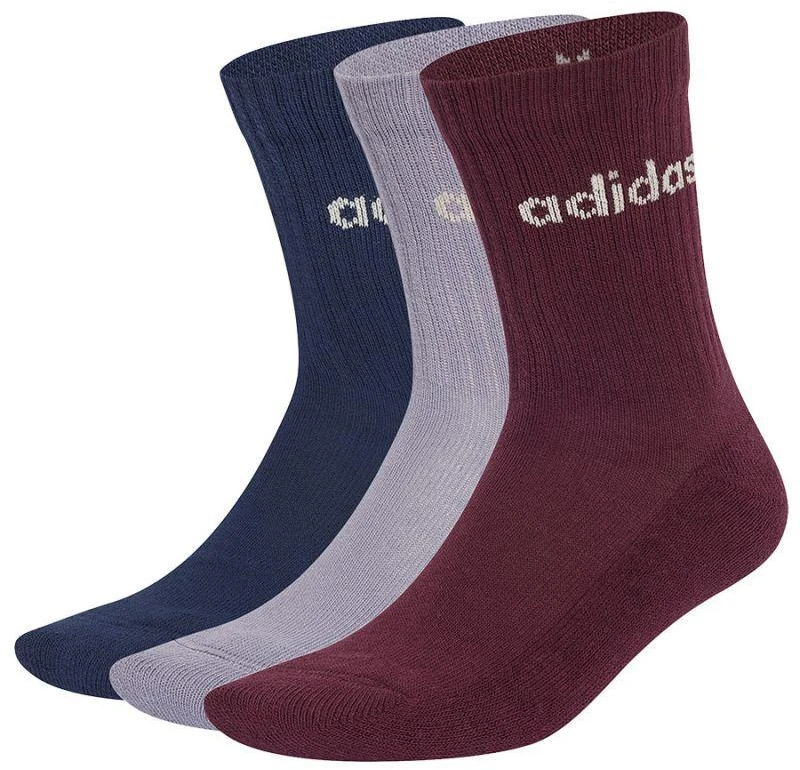 Adidas Cushioned Linear Crew 3P KQ6800 kojinės
