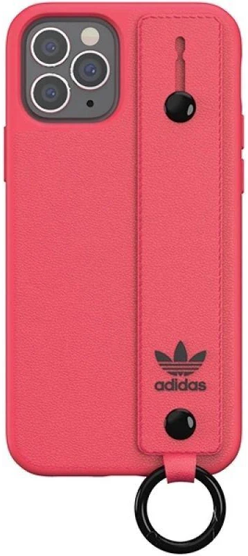 Adidas OR Hand Strap dėklas Apple iPhone 12/12Pro 6,1″ rožinės spalvos 42397