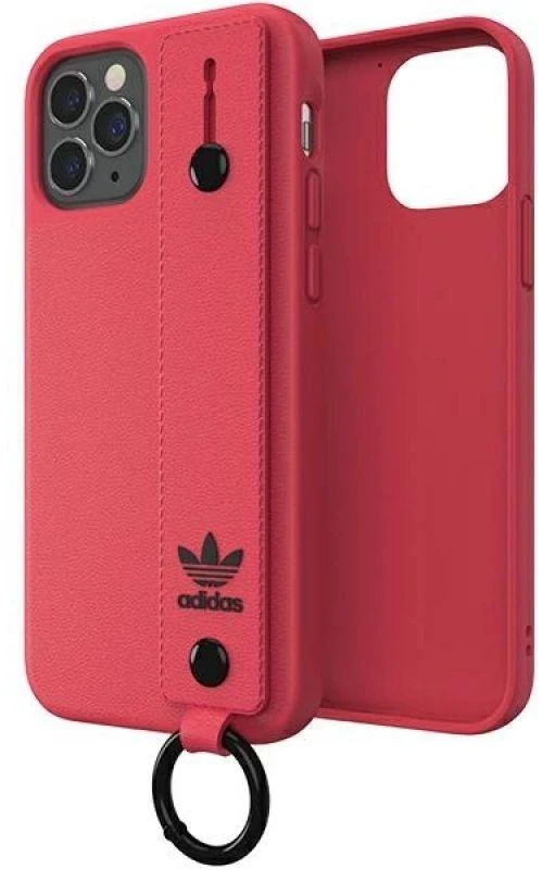Adidas OR Hand Strap dėklas Apple iPhone 12/12Pro 6,1″ rožinės spalvos 42397