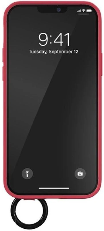 Adidas OR Hand Strap dėklas Apple iPhone 12/12Pro 6,1″ rožinės spalvos 42397