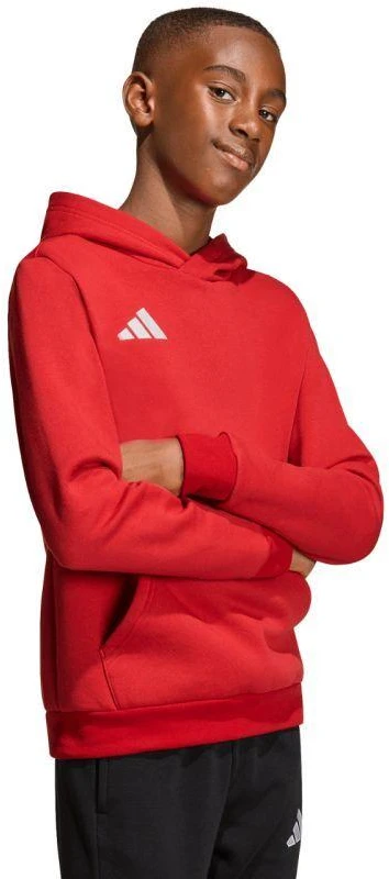 adidas Entrada 26 Bliuzonas su gobtuvu raudonas JZ6568