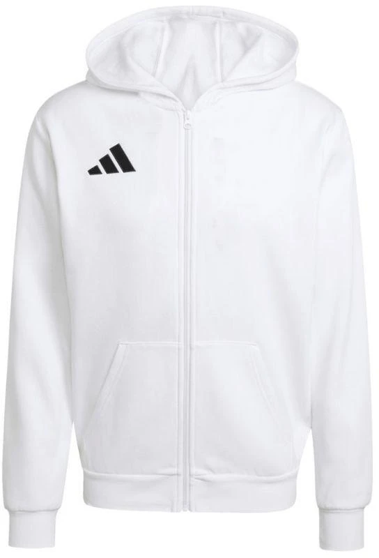 Adidas ENTRADA 26 džemperis su gobtuvu ir pilnu užtrauktuku jaunimui KH1783