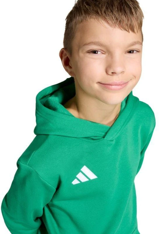 Adidas Entrada 26 Džemperis su gobtuvu žalias JZ6563 vaikiškas