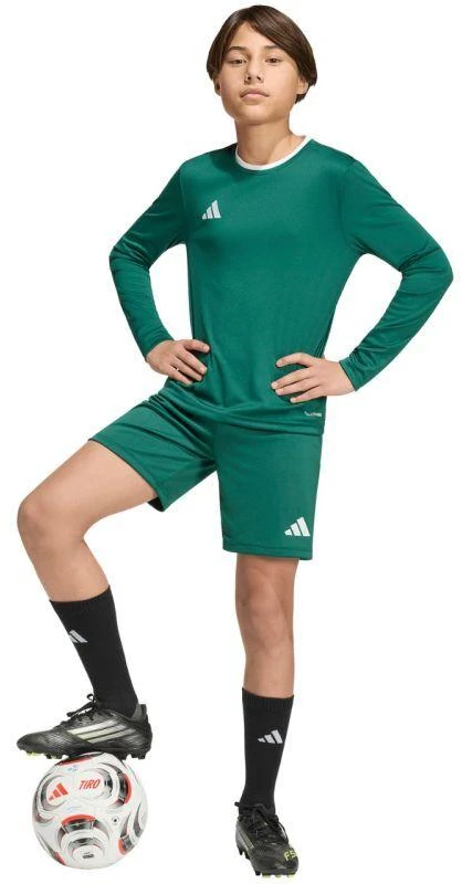 adidas Entrada 26 Džersis ilgomis rankovėmis vaikams Žalias KF5873