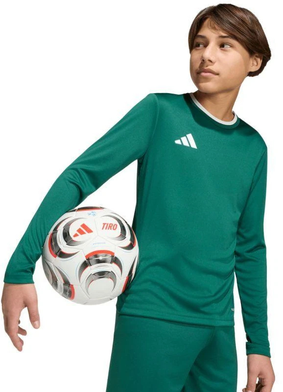 adidas Entrada 26 Džersis ilgomis rankovėmis vaikams Žalias KF5873