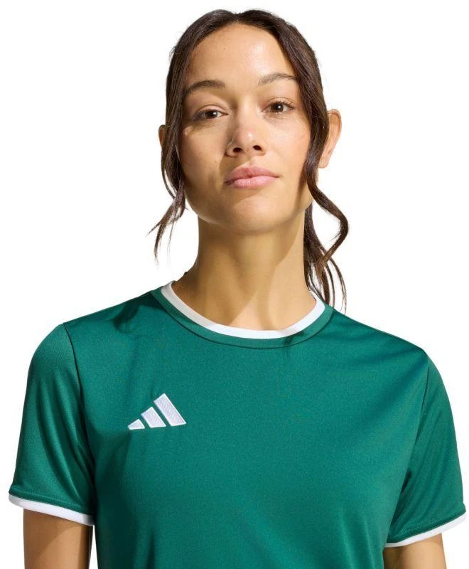adidas Entrada 26 Džersis Moteriški Marškinėliai Žali KE9833