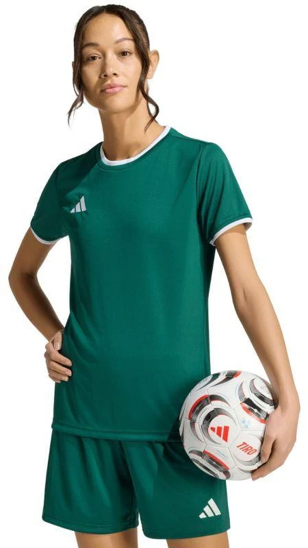adidas Entrada 26 Džersis Moteriški Marškinėliai Žali KE9833