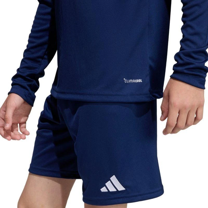 adidas Entrada 26 ilgomis rankovėmis marškinėliai tamsiai mėlyni KF5877