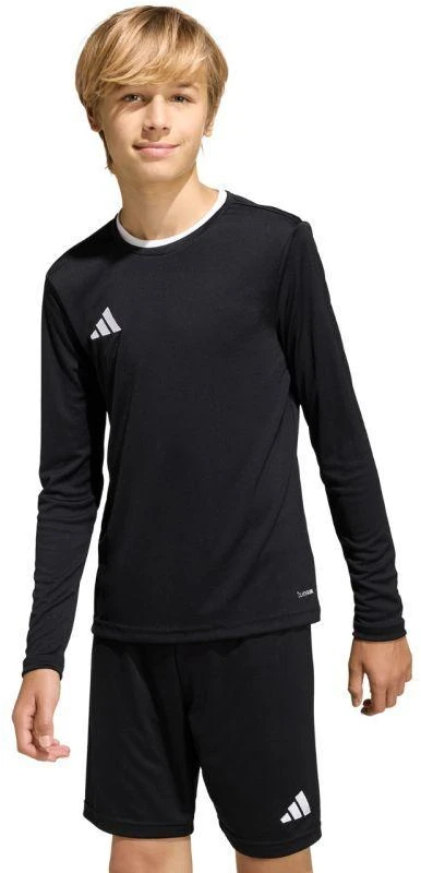 adidas Entrada 26 ilgomis rankovėmis marškiniai, juodi KF5879