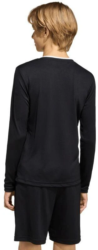 adidas Entrada 26 ilgomis rankovėmis marškiniai, juodi KF5879