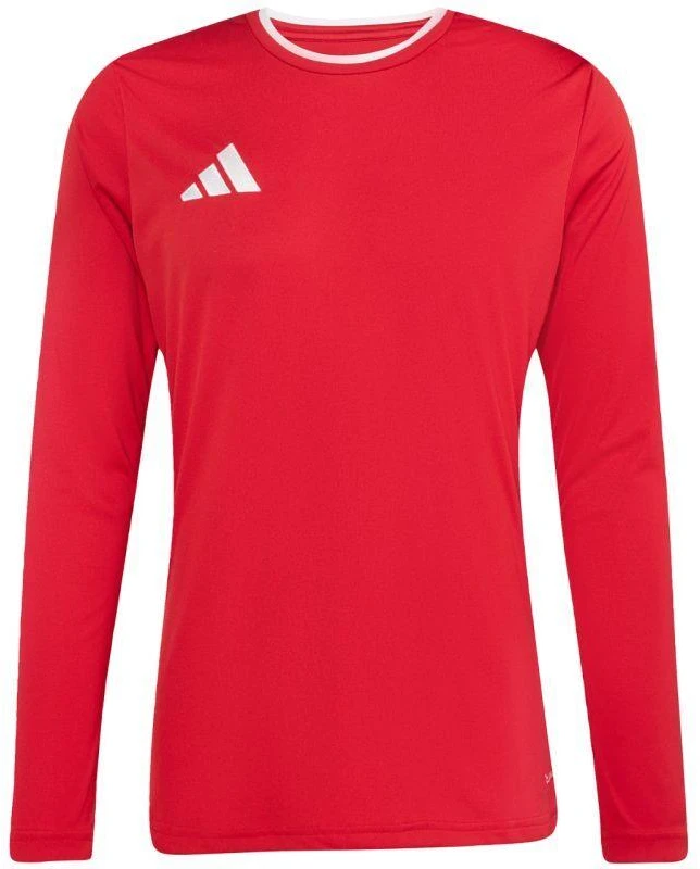 adidas Entrada 26 ilgomis rankovėmis vyriški marškinėliai, raudoni KF5847