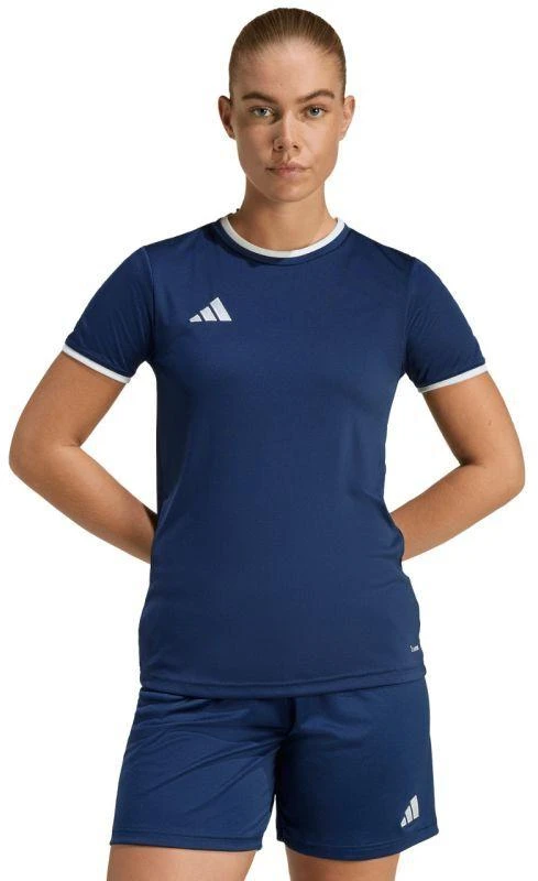 adidas Entrada 26 Jersey Tamsiai Mėlyni JZ2500 Moteriški Marškinėliai