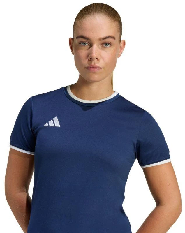 adidas Entrada 26 Jersey Tamsiai Mėlyni JZ2500 Moteriški Marškinėliai