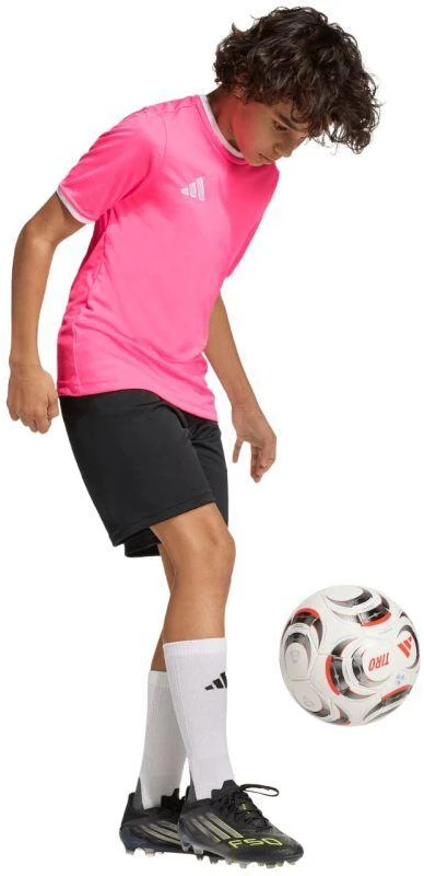 adidas Entrada 26 Jersey vaikiški marškinėliai rožiniai KE9846