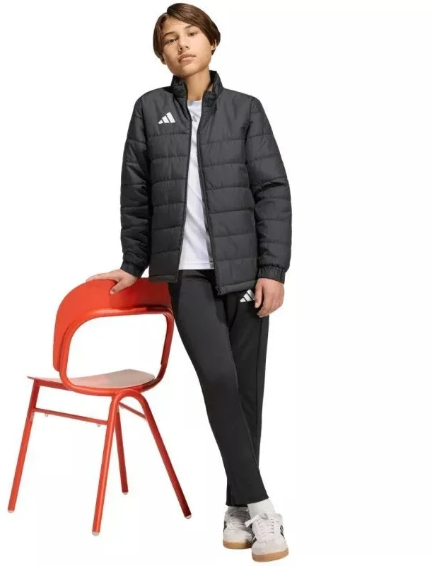 adidas Entrada 26 Lengva juoda vaikiška striukė JZ9124
