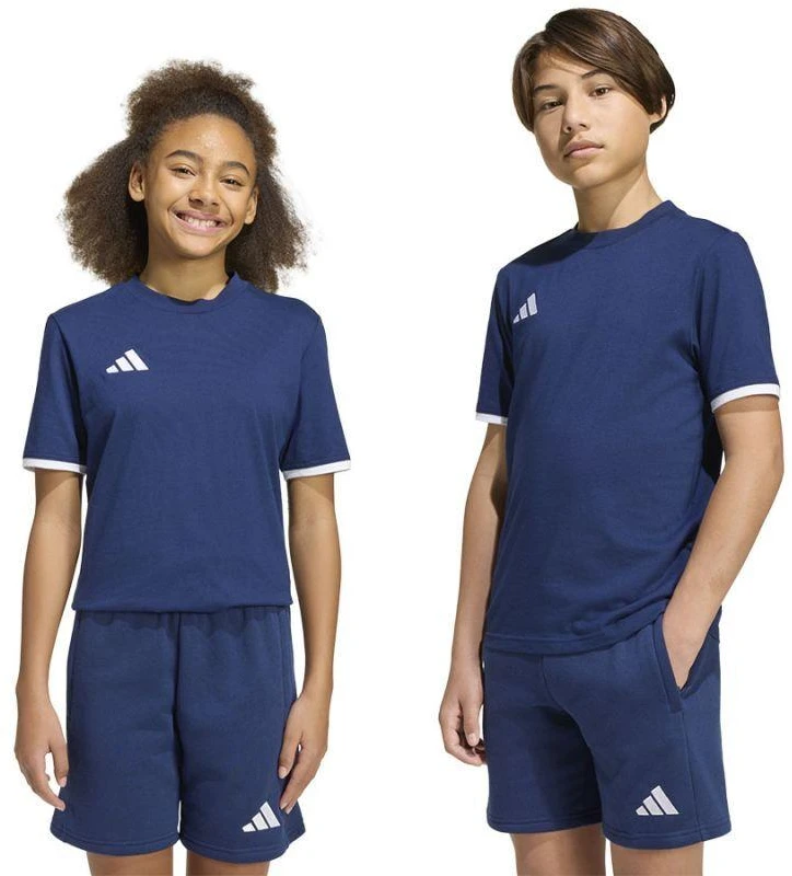 adidas Entrada 26 Marškinėliai Tamsiai Mėlyna JZ6673