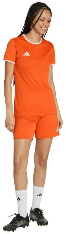 Adidas Entrada 26 moteriški šortai oranžiniai JZ2538