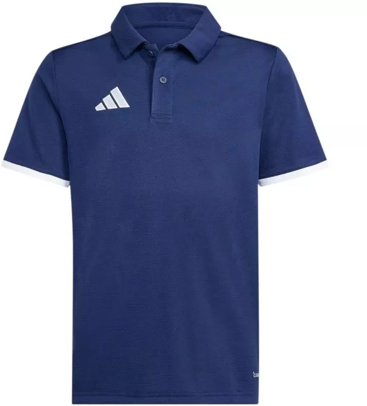 adidas Entrada 26 Polo vaikiški marškinėliai, tamsiai mėlynos, JZ6627