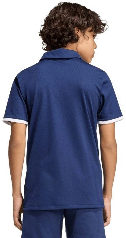 adidas Entrada 26 Polo vaikiški marškinėliai, tamsiai mėlynos, JZ6627