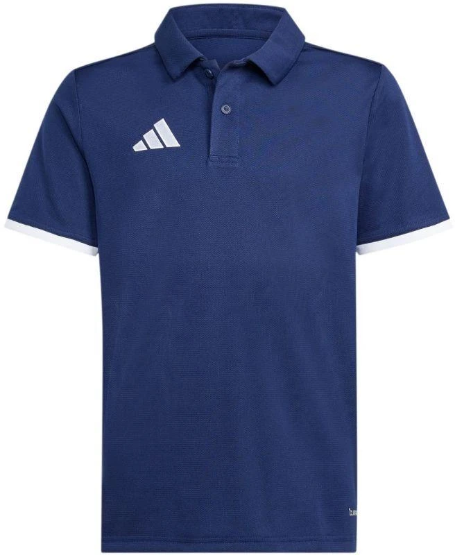 adidas Entrada 26 Polo vaikiški marškinėliai, tamsiai mėlynos, JZ6627