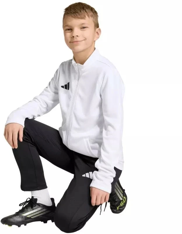 adidas Entrada 26 Track vaikiškas džemperis baltas JZ6605