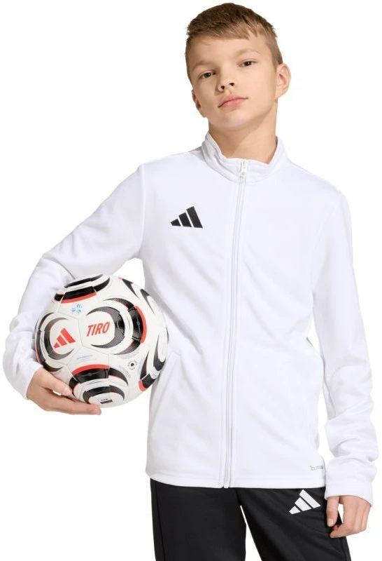 adidas Entrada 26 Track vaikiškas džemperis baltas JZ6605
