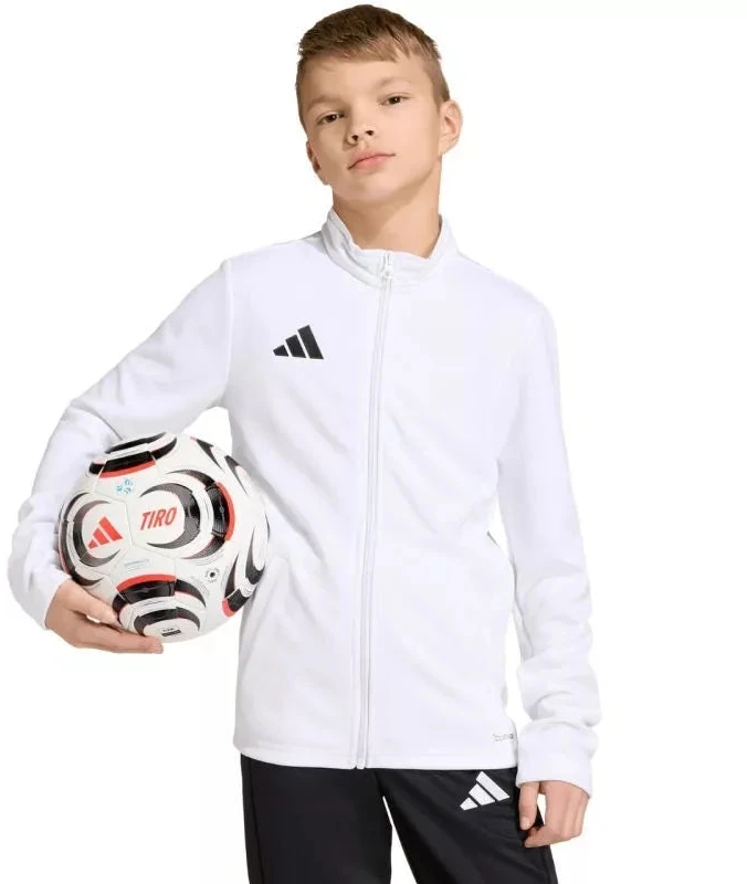 adidas Entrada 26 Track vaikiškas džemperis baltas JZ6605