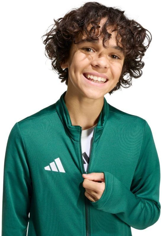 adidas Entrada 26 Track žalias vaikiškas džemperis KE9837