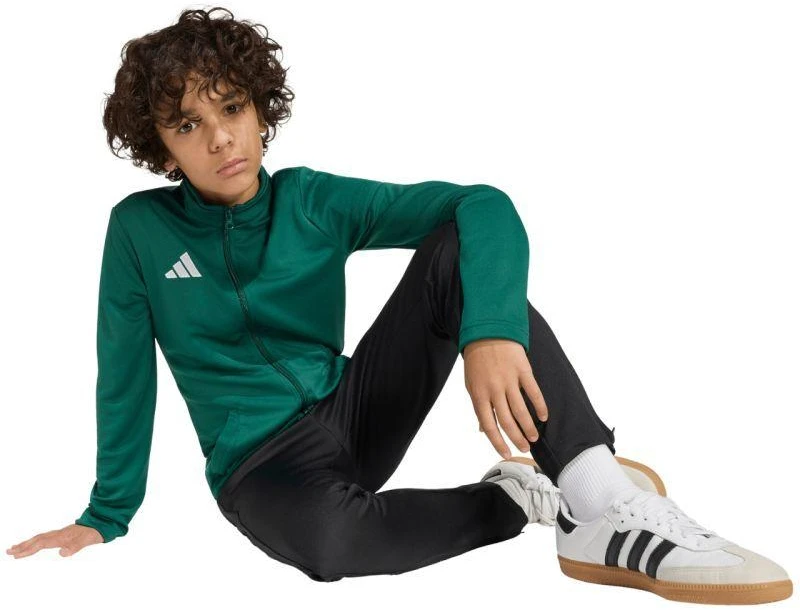 adidas Entrada 26 Track žalias vaikiškas džemperis KE9837