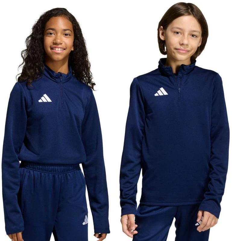 adidas Entrada 26 Treniruočių džemperis Vaikams Tamsiai Mėlynas JZ6638