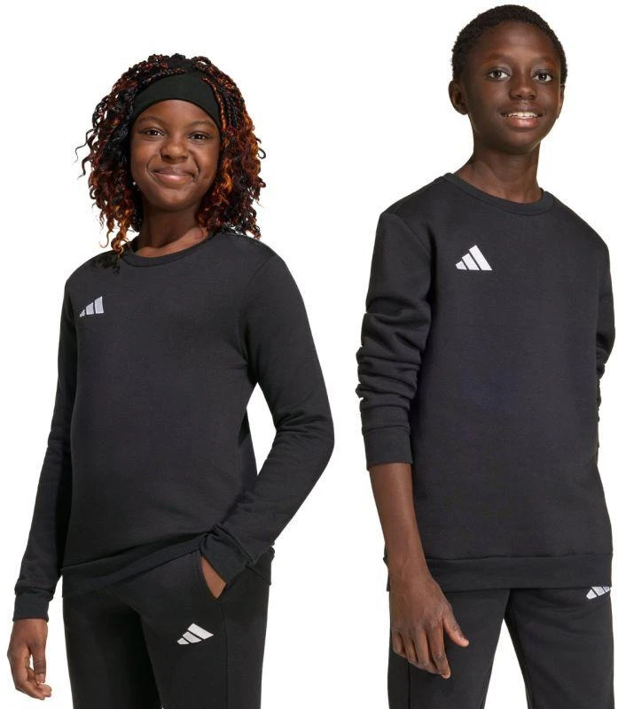 adidas Entrada 26 vaikiškas džemperis juodas JZ6554