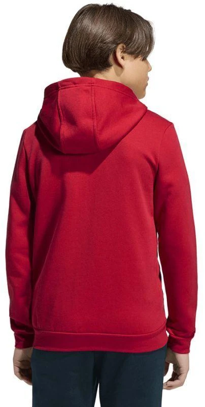 adidas Entrada 26 Vaikiškas džemperis su pilnu užtrauktuku Raudonas KH1781