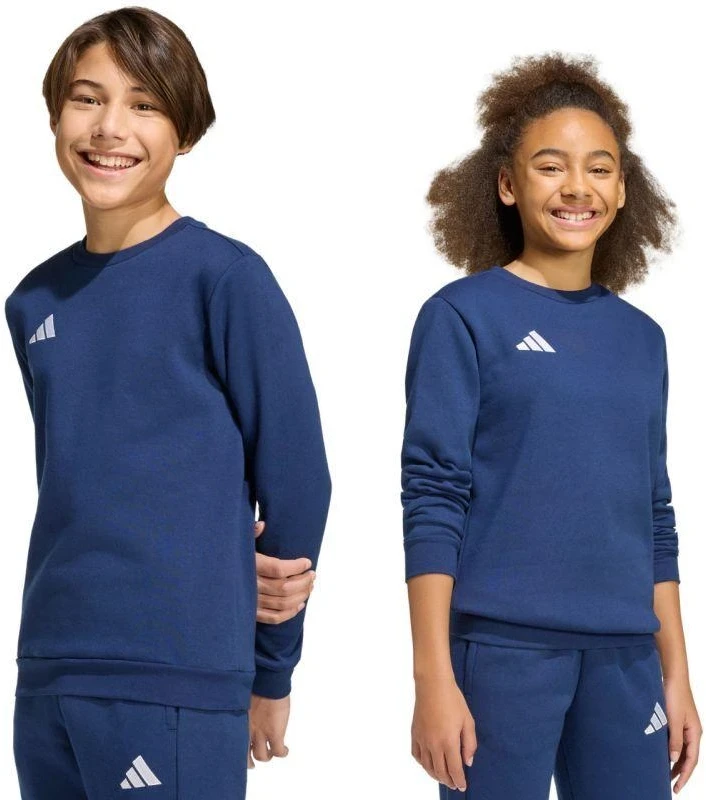 adidas Entrada 26 vaikiškas džemperis, tamsiai mėlynas JZ6552