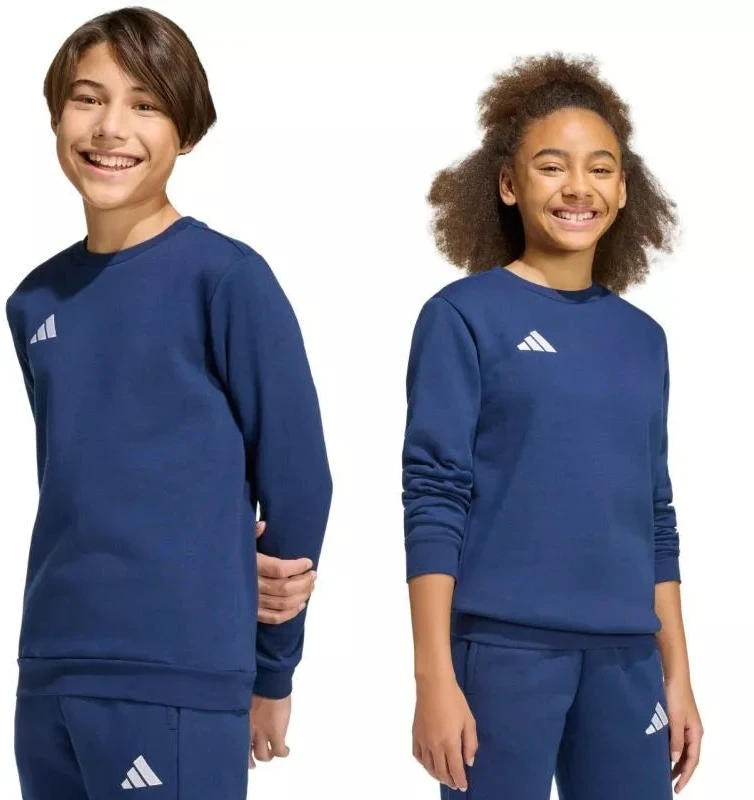 adidas Entrada 26 vaikiškas džemperis, tamsiai mėlynas JZ6552