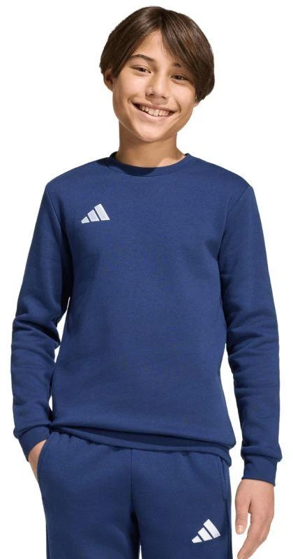adidas Entrada 26 vaikiškas džemperis, tamsiai mėlynas JZ6552