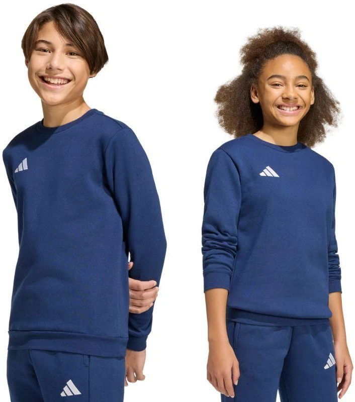 adidas Entrada 26 vaikiškas džemperis, tamsiai mėlynas JZ6552