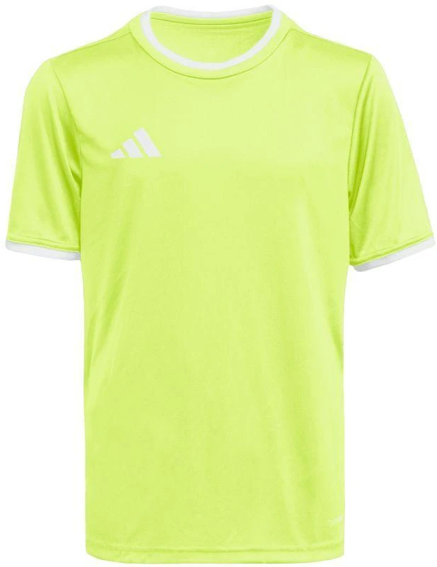 adidas Entrada 26 vaikiški marškinėliai Neoninė geltona KE9845