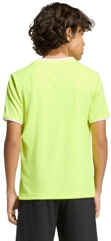 adidas Entrada 26 vaikiški marškinėliai Neoninė geltona KE9845