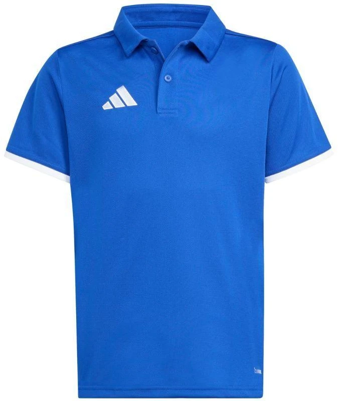 adidas Entrada 26 vaikiški polo marškinėliai mėlyni JZ6625
