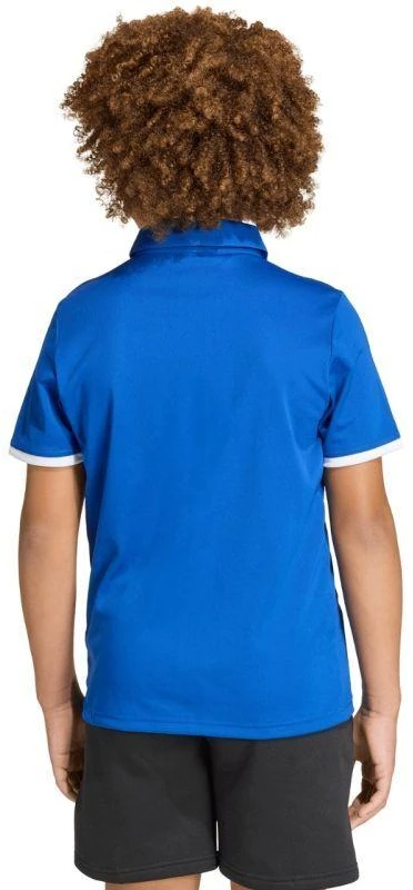 adidas Entrada 26 vaikiški polo marškinėliai mėlyni JZ6625