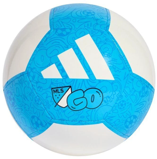 adidas EPP Club futbolo kamuolys baltas ir mėlynas KH0307