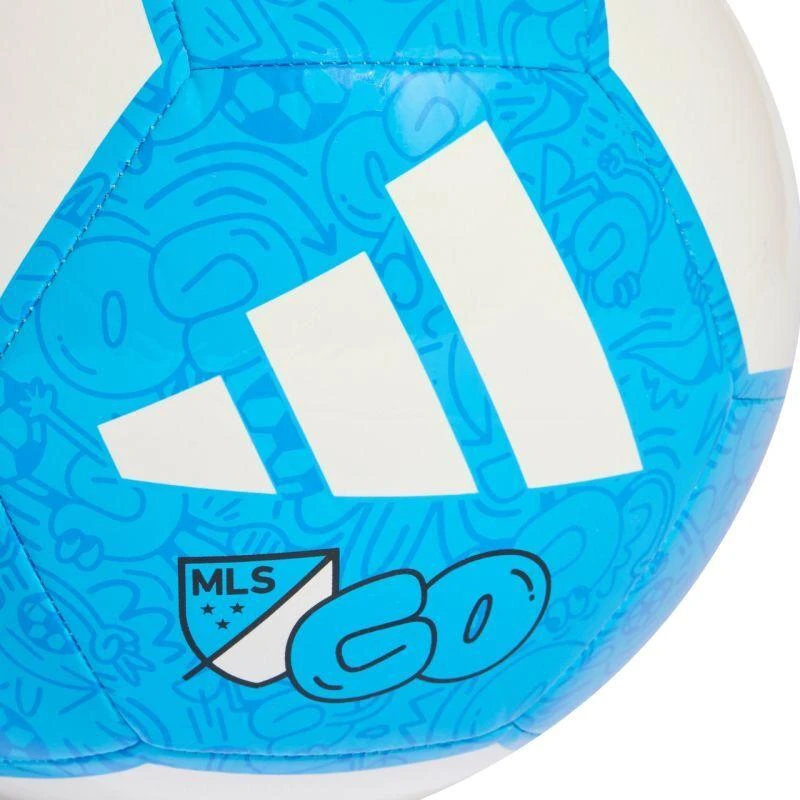 adidas EPP Club futbolo kamuolys baltas ir mėlynas KH0307