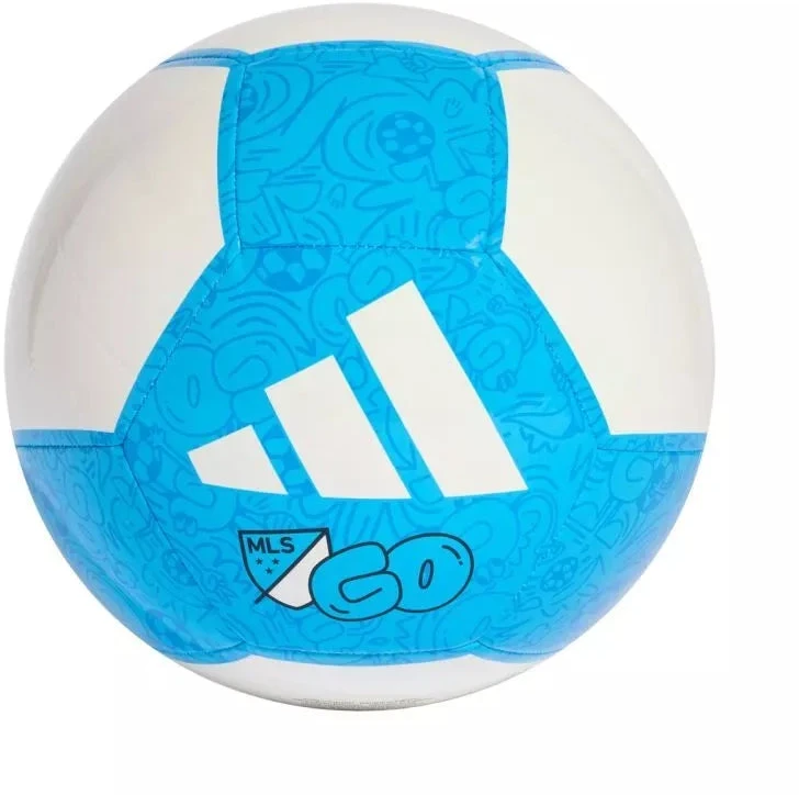 adidas EPP Club futbolo kamuolys baltas ir mėlynas KH0307