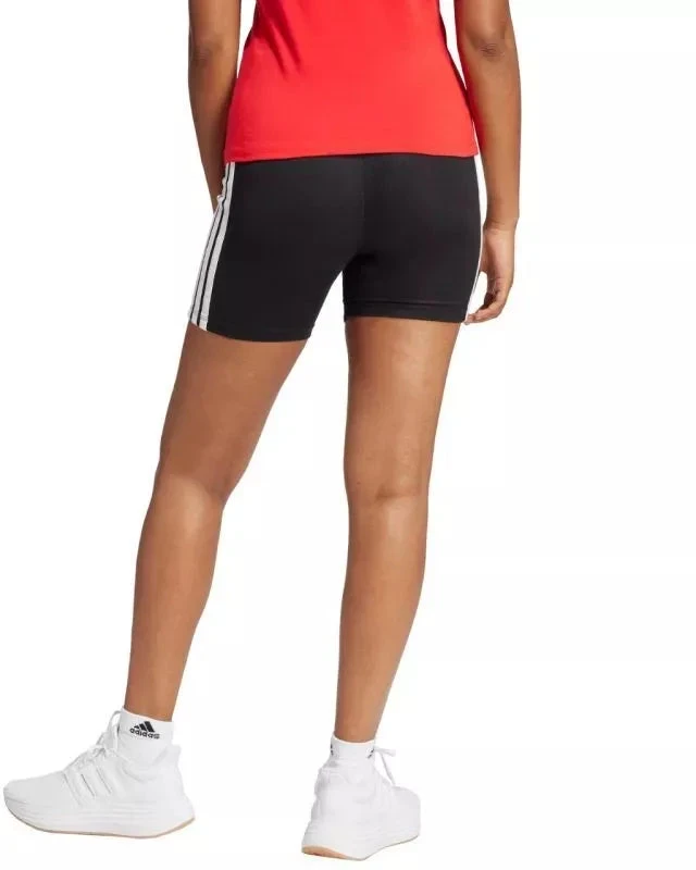 adidas Essentials 3-Stripes aukšto liemens dviratininkų šortai W JE1223