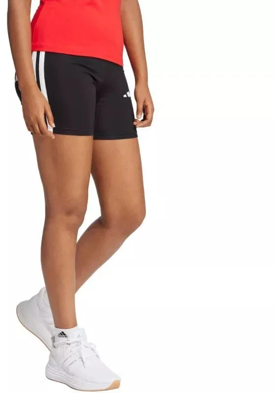 adidas Essentials 3-Stripes aukšto liemens dviratininkų šortai W JE1223